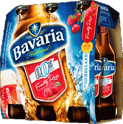 Bier aanbieding: Bavaria 0.0% Fruity Rosé sixpack Spar Buurt | biernet.nl