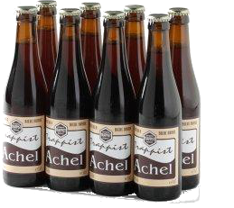 achel bruin set van 8 flesjes achel bruin set van 8 flesjes