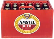 Amstel krat van 24 flesjes á 0,30 liter Amstel krat van 24 flesjes á 0,30 liter