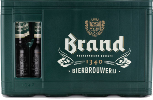 Brand krat van 24 flesjes á 0,30 liter Brand krat van 24 flesjes á 0,30 liter