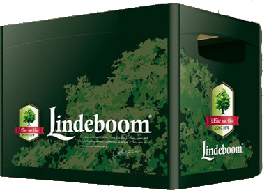 Lindeboom krat met 12 flesjes van 30cl Lindeboom krat met 12 flesjes van 30cl