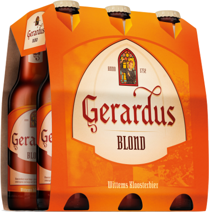 Gerardus Blond set van 6 flesjes á 0,30 liter