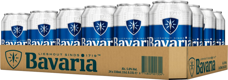 Mineraalwater Secretaris accent Bier aanbieding: Bavaria Premium Pilsener tray 24x0,33 bij Lidl | biernet.nl