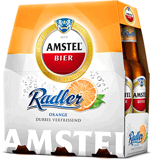 Amstel Radler Orange set van 6 flesjes á 0,30 liter