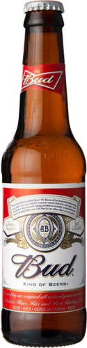 Budweiser Bud - Fles van 0,33 liter Budweiser Bud - Fles van 0,33 liter