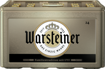 Warsteiner krat van 24 flesjes á 0,30 liter Warsteiner krat van 24 flesjes á 0,30 liter