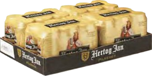 Hertog Jan tray met 24 blikjes á 0,33 liter