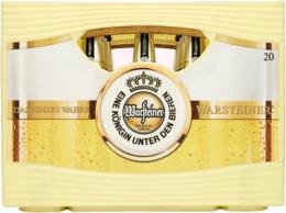 Warsteiner krat met 20 flesjes van 0,50 liter