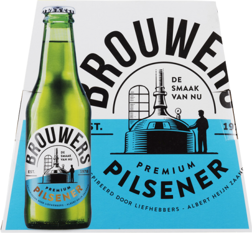 Brouwers Pilsener set van 6 x 0,25 liter Brouwers Pilsener set van 6 x 0,25 liter