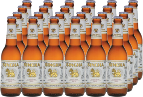 Singha doos van 24 flesjes á 0,33 liter Singha doos van 24 flesjes á 0,33 liter