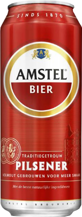 Amstel blik van 0,50 liter