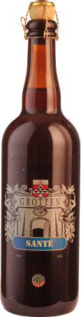 Grottenbier fles  a 0,75 liter 