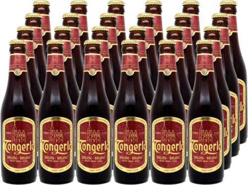 Tongerlo Bruin doos van 24 flesjes a 0,33 liter  Tongerlo Bruin doos van 24 flesjes a 0,33 liter