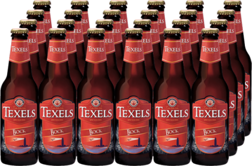 Texels Bock doos met 24 flesjes van 0,30 liter  Texels Bock doos met 24 flesjes van 0,30 liter