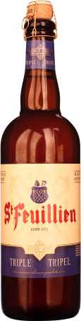 St Feuillien Tripel fles a 0,75 liter 
