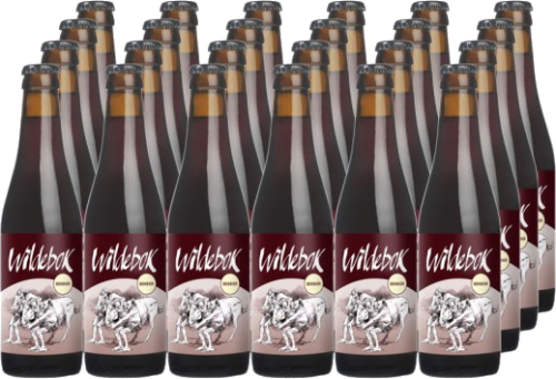 Schelde Wildebok doos van 24 flesjes a 0,33 liter  Schelde Wildebok doos van 24 flesjes a 0,33 liter