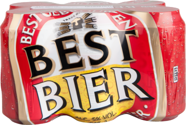Best bier sixpack 33cl blikjes