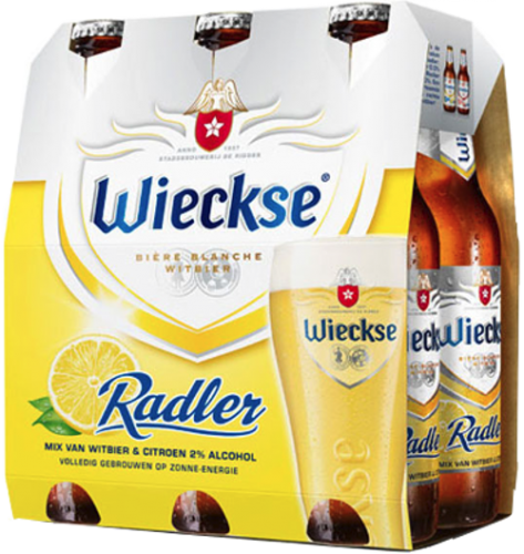 Wieckse Radler lemon set van 6 flesjes á 0,30 liter