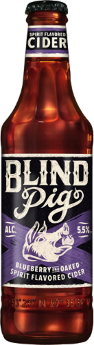 Blind Pig Ci­der blue­ber­ry & oak­ed Fles á 0,35 liter