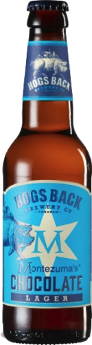 Hog's Back Montezuma's Chocolate Lager fles á 0,33 liter