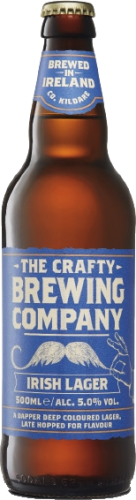 Irish Lager fles á 0,50 liter