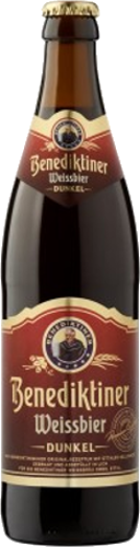 Benediktiner Weissbier Dunkel fles á 0,50 liter Benediktiner Weissbier Dunkel fles á 0,50 liter