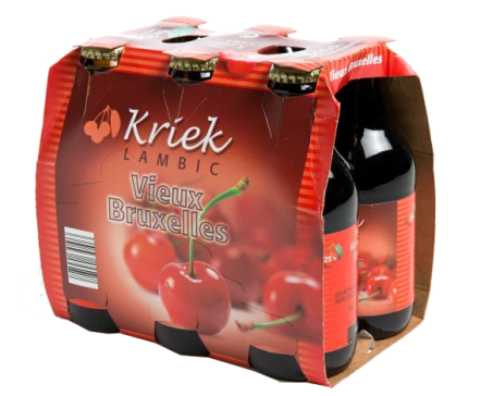 Vieux Bruxelles Kriek Lambic set van 6 flesjes á 0,25 liter