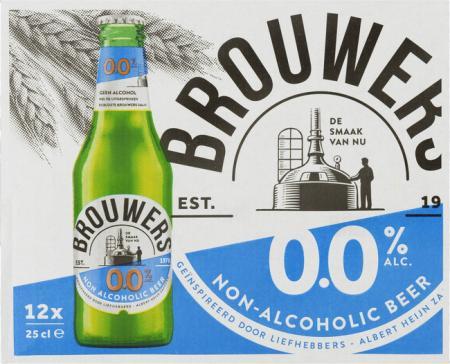 Brouwers 0,0 12x25cl