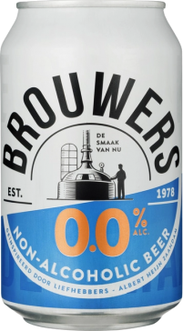Brouwers 0.0 blik 0,33 cl