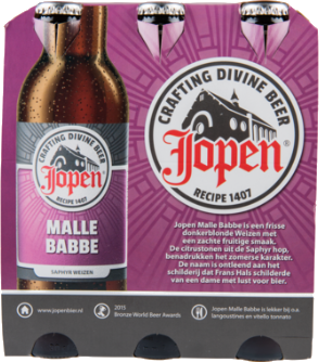 Jopen Malle Babbe sixpack met flesjes van 30cl