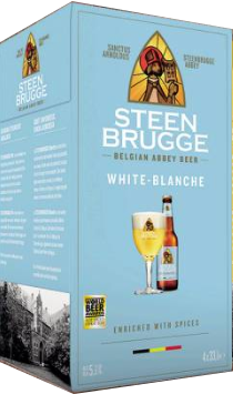 Steenbrugge Witbier 4-pack flesjes 0,33l
