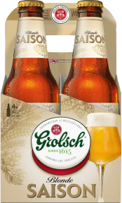 Grolsch Saison 4pack met flesjes van 30cl