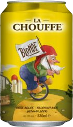 La Chouffe blikje van 33cl