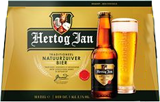 Hertog Jan doos met 10 flesjes van 25cl