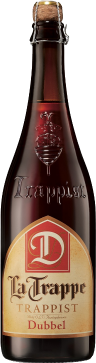 La Trappe dubbel fles á 0,75 liter