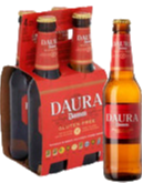 Estrella Damm Daura 4pack met flesjes van 33cl