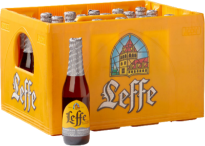 Leffe Blond 0.0 krat met 24 flesjes van 33cl