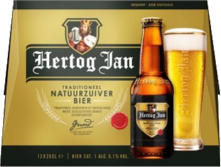 Hertog Jan pils doos met 12 flesjes van 25cl