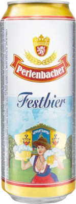 Perlenbacher Festbier blik van 0,950 liter 