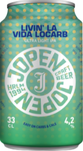 Jopen Livin la vida locarb blikje van 33cl