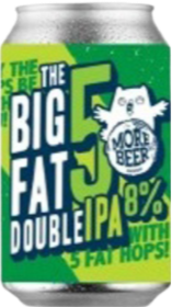 Uiltje Big Fat 5 Double IPA blikje van 33cl