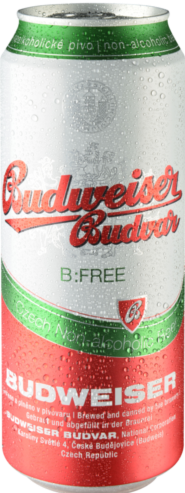 Budvar blik van 50CL
