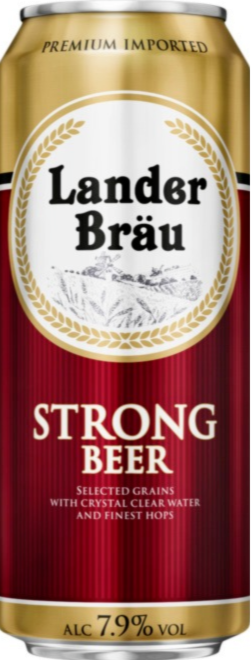 Landerbrau Strong blikje van 50cl