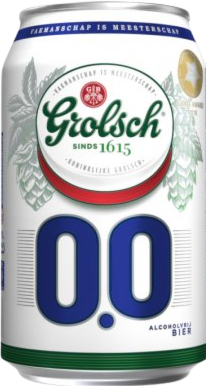 Grolsch 00 blikje van 33cl Grolsch 00 blikje van 33cl