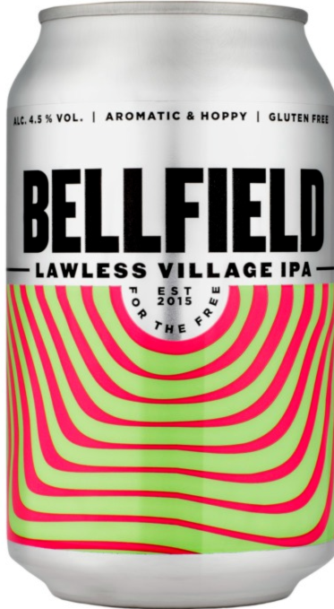 Bellfield Lawless village IPA blikje van 33cl