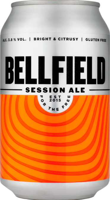 Bellfield Session ale blikje van 33cl