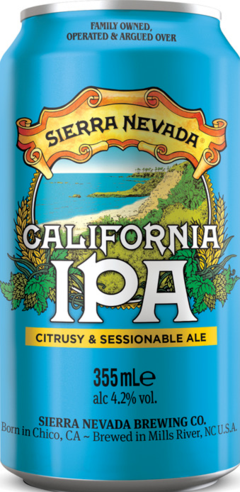 Sierra Nevada California IPA blikje van 355ml