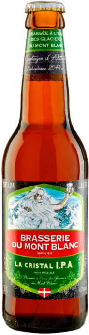 Brasserie Mont Blanc La cristal IPA flesje van 33cl