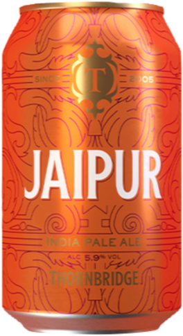 Thornbridge Jaipur blikje van 33cl