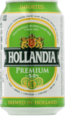 Hollandia blikje van 33cl